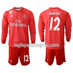 Fotbalový Dres Real Madrid Marcelo 12 Dětské Alternativní 2018/19 Dlouhý Rukáv